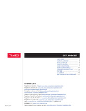 Timex DGTL 03T User Manual