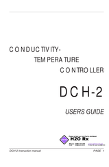 H2O Rx DCH-2 User Manual