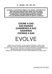Evolve E70CBG02 Instruction, Use And Maintenance Manual