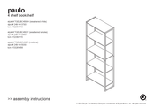 Target Paulo TGELBC4SBR Assembly Instructions Manual