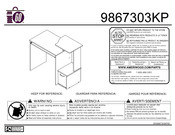 Ameriwood 9867303KP Manual