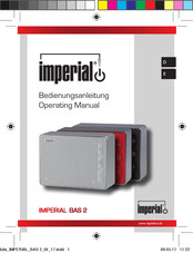 Imperial BAS 2 Operating Manual