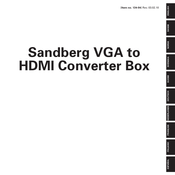 Sandberg 134-04 Manual