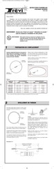 Trevi 222 Assembly Intructions