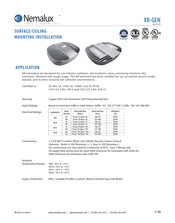 Nemalux XR-GEN Series Installation & Mounting Manual