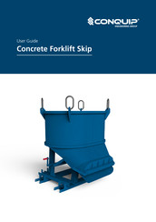 Conquip Concrete Coneflow Skip 1000 User Manual