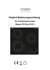 CASO DESIGN Master P3 Plus Original Operating Manual