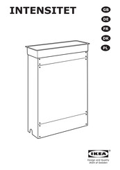 Ikea INTENSITET Manual