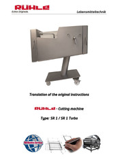 Ruhle SR 1 Turbo Original Instructions Manual