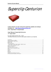 Centurion Superclip2 User Manual