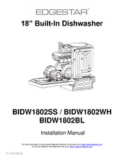 Edgestar BIDW1802BL Manuals | ManualsLib