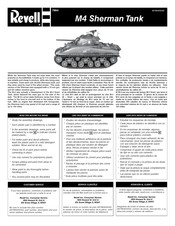 REVELL M4 Sherman Tank (Hedgehog) Manual