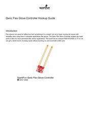 sparkfun Qwiic Flex Glove Controller SEN-14666 Hook-Up Manual
