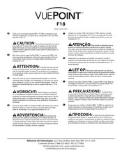 VUEPOINT F18 Manual