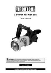 Ironton 61448 Owner's Manual