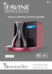 IFAVINE iSommelier D033 Quick Installation Manual