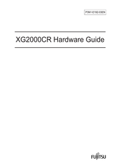 Fujitsu XG2000CR Hardware Manual