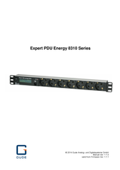 Gude Expert PDU Energy 8310 Series Manual