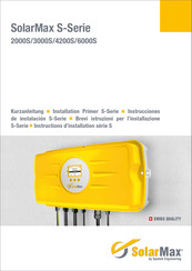 Sputnik Engineering SolarMax 6000S Installation Instructions Manual