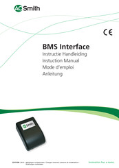 A.O. Smith BMS Interface Instuction Manual