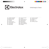 Electrolux UltraEnergica Classic Instruction Book