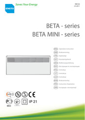 ensto BETA EPHB UK Series Operation Instruction Manual