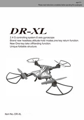 Skynet DR-XL Instruction Manual