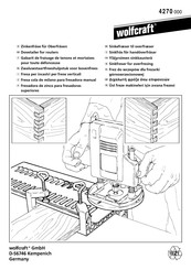 Wolfcraft 4270000 Assembly Instructions Manual