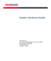 Data Domain DD580 System Hardware Manual