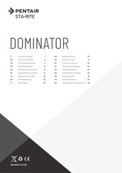 PENTAIR STA-RITE DOMINATOR Instruction Manual