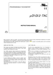 Enerdis mDIGI2-TAC Instruction Manual