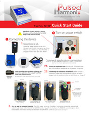 Pulsed Harmonix True Pulse A2000 Quick Start Manual
