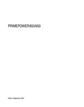 Fujitsu PRIMEPOWER650 User Manual