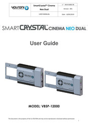 Volfoni SmartCrystal VBSP-12000 User Manual