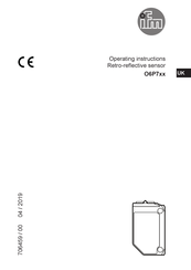 IFM O6P7 Series Operating Instructions Manual