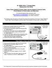 Neopost iMeter IM-280 Replacement Part Manual