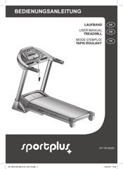 Sportplus SP-TM-4220E User Manual