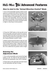 Heli-Max 1Si Quadcopter Advanced Features