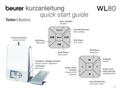 Beurer WL 80 Quick Start Manual