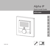 Alpha IP WTH 61001 Quick Install Manual
