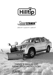 Hilltip SnowStriker 2250-VP Owner's Manual And Installation Instructions