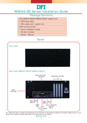 DFI WM343-SD330 Installation Manual
