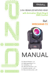 Ibiza MHBEAM40-FX Manual