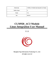 YUGE CLM920_AC3 User Manual