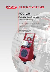 Hydac FCC-CM 5/15 Operating And Maintenance Instructions Manual