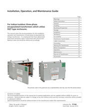 HPS Titan N Series Installation, Operation And Maintenance Manual