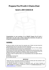 Sunjoy L-DN1123SCO-B Step-By-Step Instructions