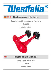 Westfalia DL1138 Instruction Manual