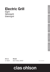 Clas Ohlson BQ1703XL-SWGF Manual