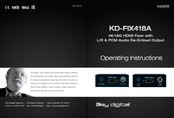 Key Digital KD-FIX418A Operating Instructions Manual